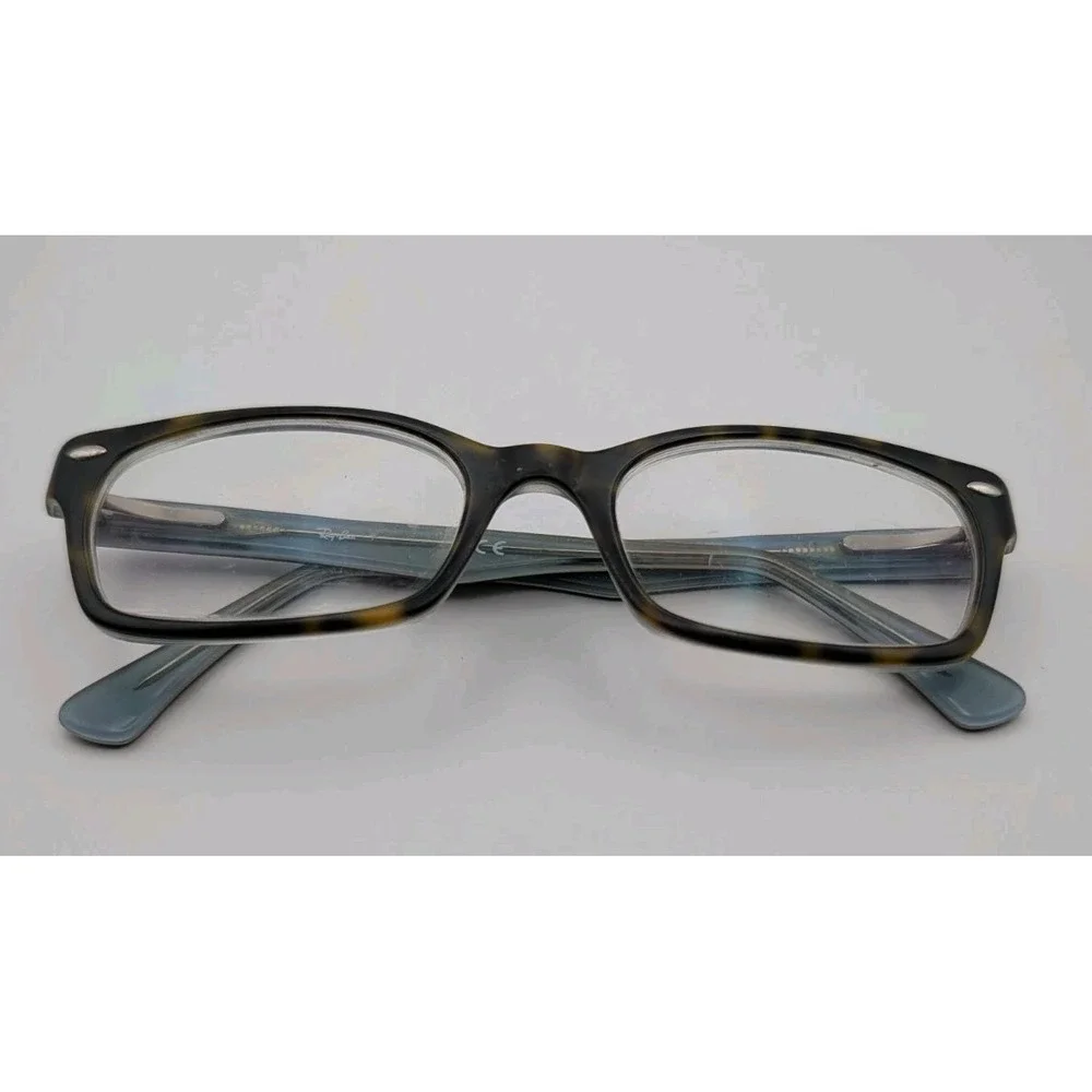 Ray-Ban RB 5150 5023 Eyeglasse Frames Only Tortoise Blue Rectangular 50-19 135